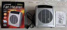 Lloytron Portable Fan Heater With 2 Heat Settings & Cool Blow 2000W