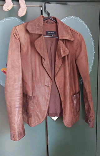 Zara woman brown leather - brown,