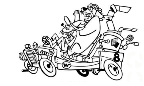 Wacky races lugsy luke - wacky,