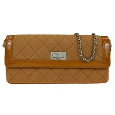Chanel Brown Cotton East West