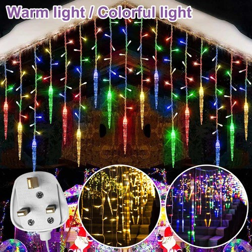 Led curtain window christmas - curtain,