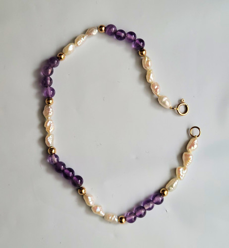 Vintage amethyst freshwater - vintage,