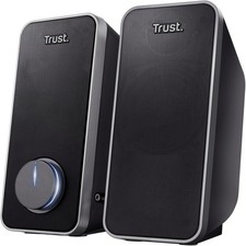 Trust Arys 2.0 PC Speakers for Computer and Laptop, 28 W, USB Powered, Black