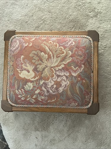Ercol cloister footstool mid - cloister, footstool,mid