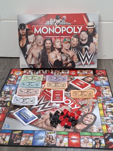 Monopoly board game wwe - monopoly,