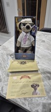 Original Sergei Compare the Market Meerkat toy with certificate