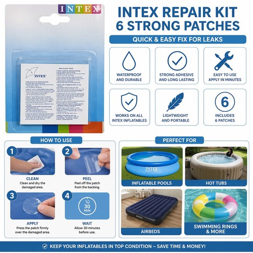 Intex inflatable repair - intex, 6