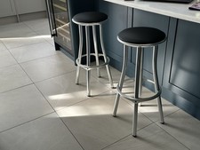 Bar Stools Set of 2 Breakfast Bar Stools Kitchen Stools without Backs Bar Chairs