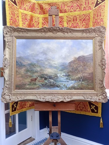 Oil canvas stunning - oil, on