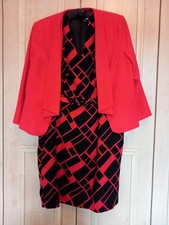 PRINCIPLES Petite dress and matching  jacket size 16 preowned
