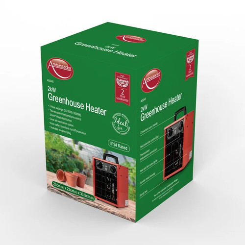 Ambassador greenhouse heater - greenhouse,