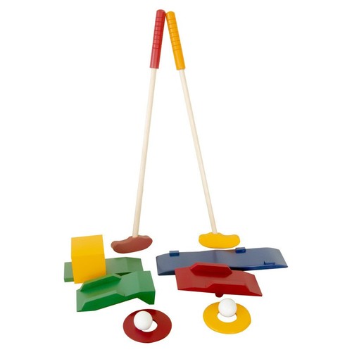 Wooden mini golf set - golf, kids