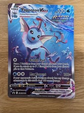 Pokemon Card Vaporeon VMAX SWSH182 SWSH Jumbo Black Star Promo Alt Art Near Mint