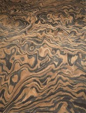 Ebono Root Wood Veneer Grain