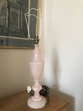 Large Antique Pink Alabaster
