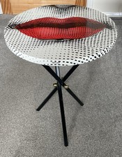 Fornasetti Milano Bocca Designer Coffee Table Dated From 2016