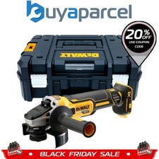 Dewalt DCG405N 18v XR Brushless Cordless 125mm Angle Grinder - Bare + Tstak Case