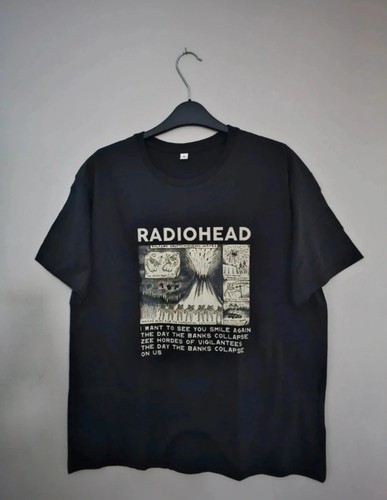 Radiohead shirt volcano - radiohead,