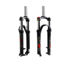 Front mechanical mountain bike - front,