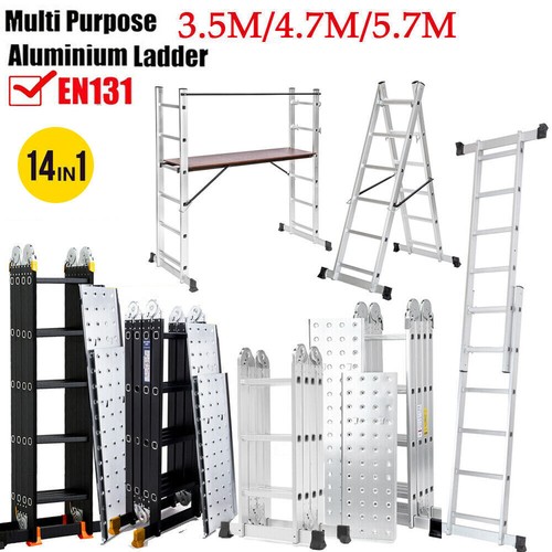 5 7m aluminium - aluminium, folding