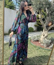 ZARA Pailey Print Flowy Maxi