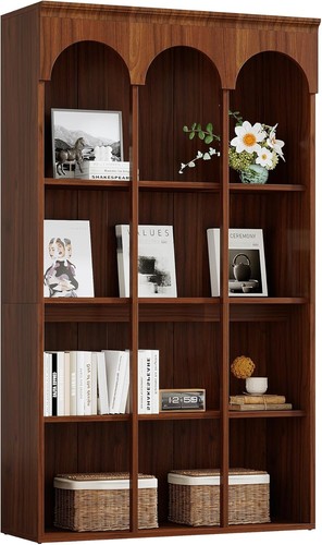 Tall arched bookcase - 70.9",