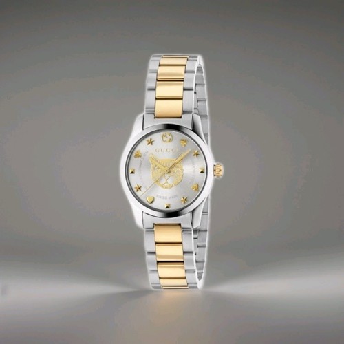 Gucci timeless 27mm silver - g-timeless,