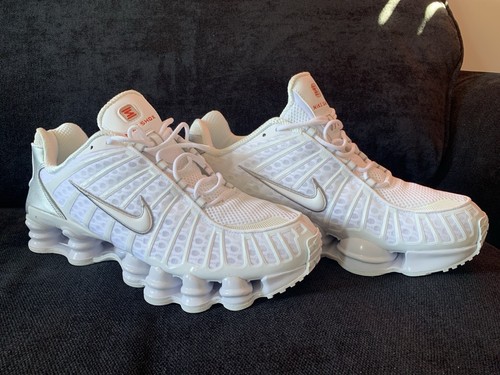Nike shox white 10 5 - shox, tl