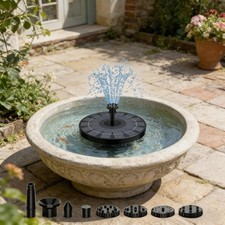 Solar Powered Fountain Fish