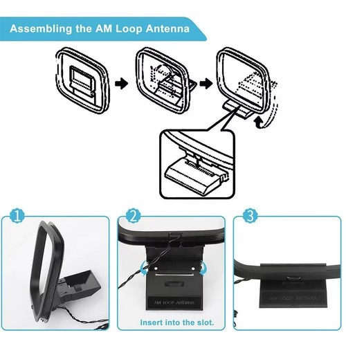 Audio loop antenna home - loop,