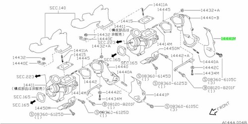 Cover exhaust outlet for - cover,,