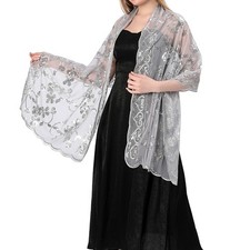 Stylish Silk Shawl Scarf with
