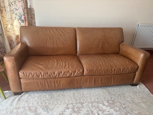 Next leather seater - seater, sofa,