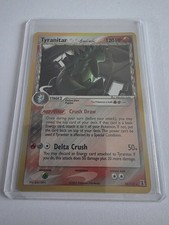 Pokemon Card Tyranitar 16/113 ex Delta Species Reverse Holo Foil Vintage NM 2005