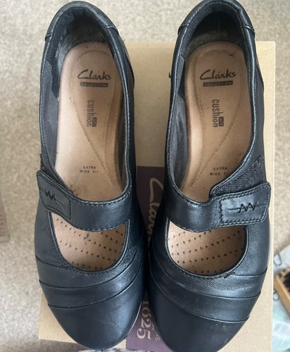 Clarks womens size black - clarks, ee