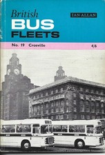 IAN ALLAN BRITISH BUS FLEETS No. 19 - CROSVILLE - 1965