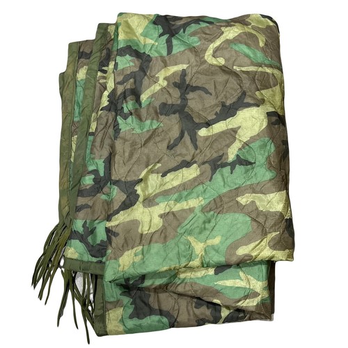 Military woodland poncho - us,