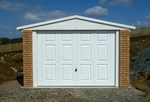 Concrete garage delivered - concrete,