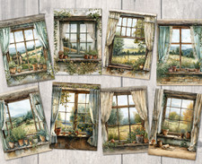 8 Rustic Countryside Windows