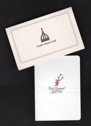 Vintage unused scorecards - 2,