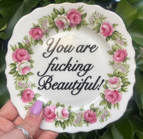 Small decorative floral - decorative, china