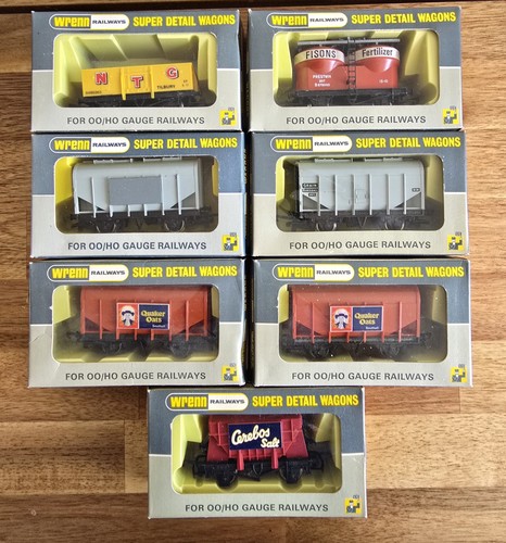 Wrenn assorted wagons - wagons, all