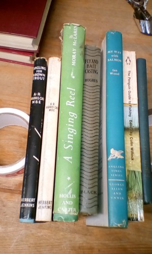Vintage fishing angling books - vintage,