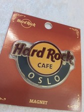 Hard Rock Cafe Logo Magnet Oslo Big Letters