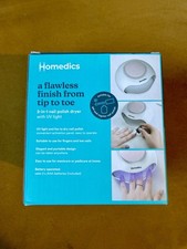 Homedics 2-in-1 Nail Polish