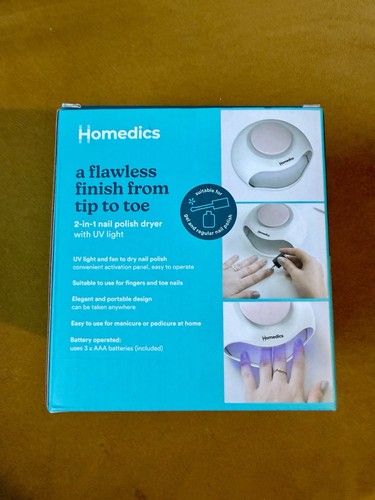 Homedics nail polish - homedics, 2-in-1