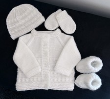 Hand Knitted Baby Cardigan