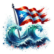 Wall sticker Puerto Rico wall