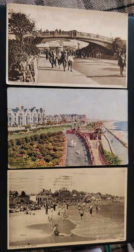 Clacton sea postcards - 3, on