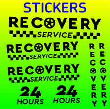 Recovery truck stickers - recovery,